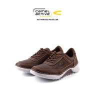 camel active Leather Lace Up Shoes Men Coffee Burren 852364-RS2-33