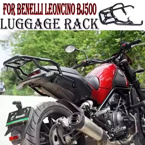 For Benelli Leoncino 500 BJ500 Benelli 500 modified rack luggage rack trunk support rear tailstock m