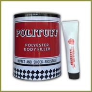✑ ● ▦ Polituff LITER Body Filler with Hardener for WOOD