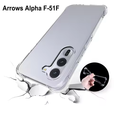 For Fujitsu Arrows Alpha F-51F Case Air Cushion Shockproof Airbag Silicone Back Cover Soft Case for 