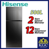 (Free Shipping) Hisense 500L 2 Door Fridge Inverter Refrigerator RT549N4ABU2 / RT549N4AWU2 / RT549N4