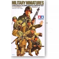 Tamiya 35192 1/35 Scale Military Model Kit WWII U.S Army Assault Infantry Set