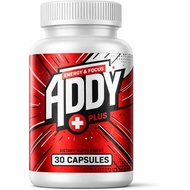 ADDY Plus - Peningkat Fungsi Otak - Vitamin untuk Fokus, Tenaga, dan Sokongan Memori - Alternatif Ad