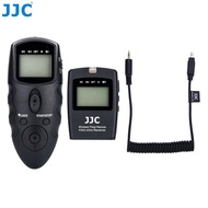 JJC เครื่องวัดชัตเตอร์ควบคุม MC-DC2วิทยุ D5100 100เมตรตัวปล่อยรีโมตควบคุมเวลาแบบไร้สาย D5200สำหรับกล