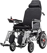 Fashionable Simplicity Electric Wheelchair With Headrest Electric Wheelchair Or Manual Wheelchair Lightweight Folding Scooter For The Elderly And The Disabled