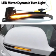 LED Dynamic Side Mirror Turn Signal Light Indicator Blinker Sequential Lamps for Audi A4 A5 S4 S5 B8