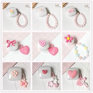 for Redmi Buds 6 Play / Buds 6 Active Case Buds 6 Pro / Buds 6 Lite / Buds 5 Pro Cute love heart Sof