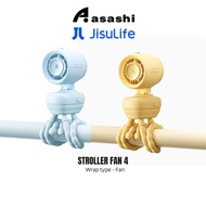 JisuLife Stroller Fan 4 Wrap (5000mAh) Stroller Fan 4