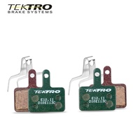 TEKTRO-E10.11 Mountain Bike Brake Pads, Bicycle Disc Brake Folding Pads for shimano MT200 / M355 / M