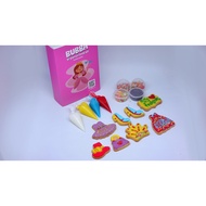 Fashion Queen Bubba Dreamy Cookies - Educational Cakes For Bakating Decoration, Paintings &amp; Creativity For Children | Fashion Queen Bubba Dreamy Cookies - Kue Edukasi Untuk Bakat Menghias, Melukis &amp; Kreatifitas Anak