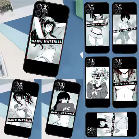 Sugoi Senpai waifu Anime Girl For Huawei Nova Y60 Y70 Y90 Y72 Y73 Y61 Y91 7i 8i 11i 12i 12s 9 10 SE 