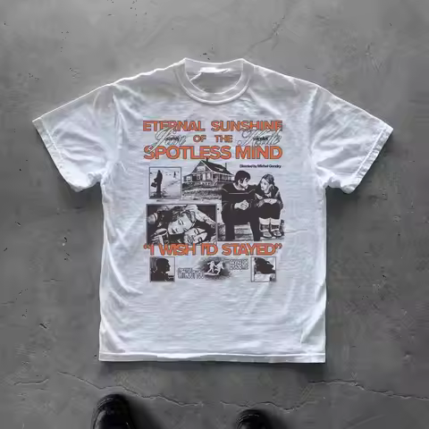 90s Vintage T Shirts Eternal Sunshine of The Spotless Mind Movie Shirt Vintage T Shirts Films Clemen