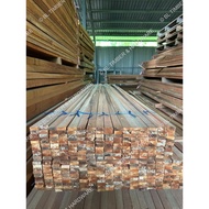 CEILING SPIN WOOD | KAYU PAK SILING 5/8" X 1 1/2"meranti wood kayu ketam | Meranti Merah
