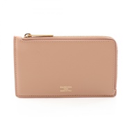 【二手】BALENCIAGA)卡包信封 Fragment Case 736734 米色皮革信封長款零錢包卡包 女士二手 A