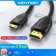 Vention Mini HDMI to HDMI 2.0 Cable Male to Male 1080P HD 4K 3D HDMI Cable Adapter for Projector LCD