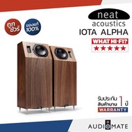 NEAT ACOUSTICS IOTA ALPHA SPEAKER / ลําโพง  รุ่น Iota alpha / รับประกัน 1 ปี โดย บริษัท Bulldog Audio / AUDIOMATE American Walnut