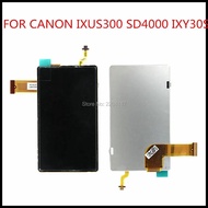 *NEW LCD Display Screen for Canon IXUS300HS IXUS300 SD4000 IXY30S Digital Camera Repair Part With Ba