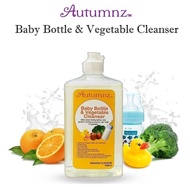Autumnz Baby Bottle Detergent Children Utensils Cleanser, Fruit &amp; Vegetables Cleanser (500ml)