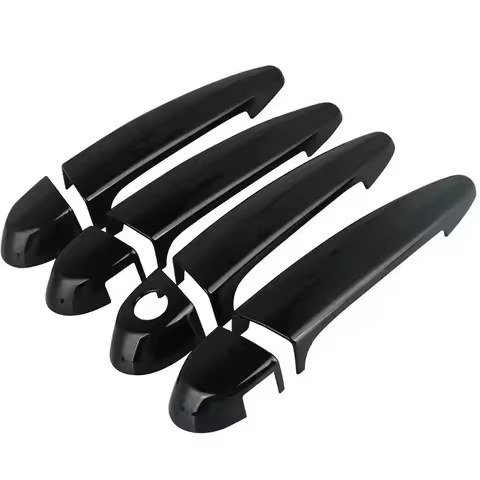 4Pcs/Set For BMW E87 E90 E91 E92 E93 F30 X1 X2 X3 X4 X6 Door Handle Cover Trims ABS Plastic Gloss Bl