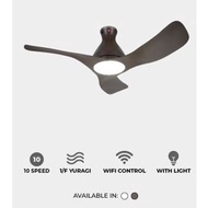 * Installation Available* KDK 48" Airy E48GP DC Ceiling Fan with Dimmable LED Light & Wi-Fi
