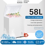 peti freezer mini Chest Freezer kecil murah chiller peti beku freezer mini fridge with freezer 58L f