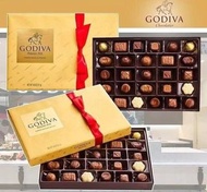 現貨🔥年貨系列 ✨GODIVA chocolate box 金裝豪華雜錦朱古力禮盒320g (27粒)🩷大大盒，送禮自用一流
