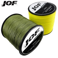 JOF 4 Strand Japan Super Strong PE Braided Fishing Line Multifilament 1000M 500M 300M 100M Braid Thr