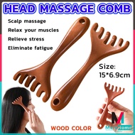 MERE 6-Claws Head Massager Meridian Dredging Head Scalp Massager Scraper Massage Comb