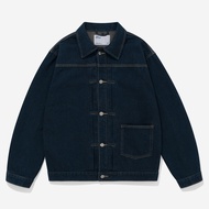 Áo khoác Owlbrand Crop Denim / Indigo