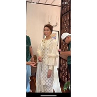 SHAWLPUBLIKA SETH LUNA SCHA ALYAHYA KUNING CAIR SOFT YELLOW SONGKET XL PLUS SIZE NEW PRELOVED BRANDE