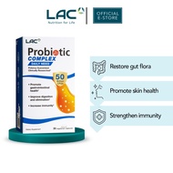 [LAC PROBIOTIC] Probiotic Complex 50 Billion CFU - Higher Support (30 vegetarian capsules)