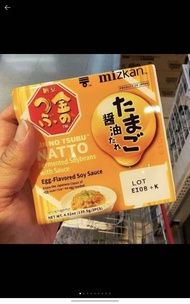 ecook ญี่ปุ่น ถั่วหมัก มีซอส พร้อมทาน นัทโตะ dk mizkan natto  ki no tsubu umefuumi kurozutare 152.1-