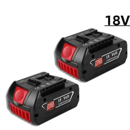 Untuk Baterai Bosch 18V 6.0Ah Li-Ion Pengisian Cepat Bersertifikat CE Kompatibel dengan Peralatan Li