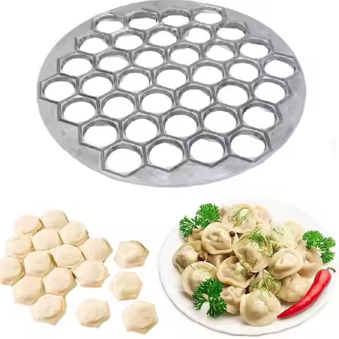 Aluminum Dumpling Mold Ravioli Maker Russian Pelmeni Maker Dumpling Machine Ravioli Cutter Kitchen C