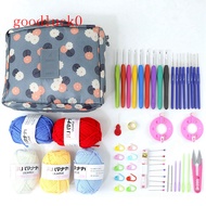 GDLK 【Laguna】 Beginner Crochet Kit For Adults Knitting Starter Kit Adults And Kids Complete Crochet 