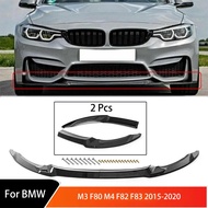 CS Style Front Bumper Lip Splitter Diffuser Spoiler Car Accessory for BMW M3 F80 M4 F82 F83 2015-202