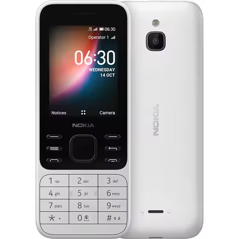 Nokia 6300 2020 4G Backup Phone 2SIM 1500mAh WiFi 2.4-inch FM Radio 3.5mm MP3 Bluetooth 4.0 Nokia 63