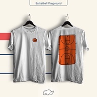 T-Shirt NBA Basketball court playground T-Shirt/