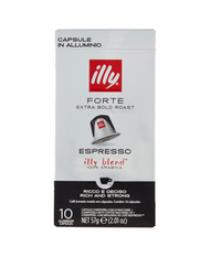 illy - 深烘焙特濃咖啡 - Nespresso 咖啡膠囊 10粒裝 （平行進口）Best Before :27-07-2025