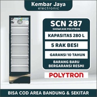 SHOWCASE POLYTRON SCN 287 5 Rak pendingin kulkas