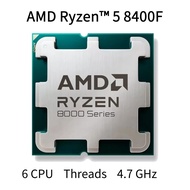 New AMD R5 8400F Ryzen 5 8400F 6 Cores 12 Threads 4.2GHz 16 MB Desktop computer processor with AM5 S