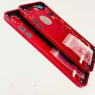 Replacement case for phone (7Plus) with RED square border