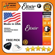 ELIXIR NANOWEB Acoustic Strings 80/20 Bronze Elixir Acoustic Guitar Strings Original USA