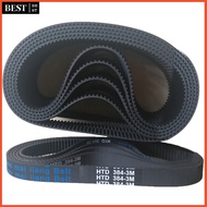 Electric car electric scooter 384 drive belt 3M-384-12 timing belt Moped connecting belt
