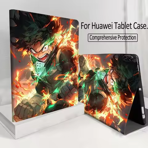 Dark My H-Heroes A-Academia For Huawei MatePad M5 T5 SE 11 Pro Honor Tab 5 V7 V8 X9 GT 10.1 10.8 Inc