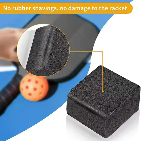 Pickleball Paddle Eraser Carbon Fiber Pickleball Racket Cleaner Safe Paddle Dust Dirt Remover Tools 