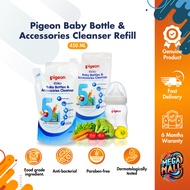 Pigeon Baby Bottle &amp; Accessories Cleanser Refill Safe &amp; Effective Formula Eco-Friendly &amp; Hypoallergenic 450ml