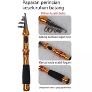 2025 NEW Fishing Rod Sea Fishing Pole Telescopic Rod Casting Rod Spinning Rod Joran Pancing Spinning