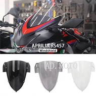 Motorcycle Accessories Windshield Windscreens Wind Deflectors Front Glass Wind Screen For Aprilia RS