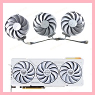ASUS/Asus RTX 4060 4070 4070ti TUF/TX WHITE White Graphics Card Cooling Fan